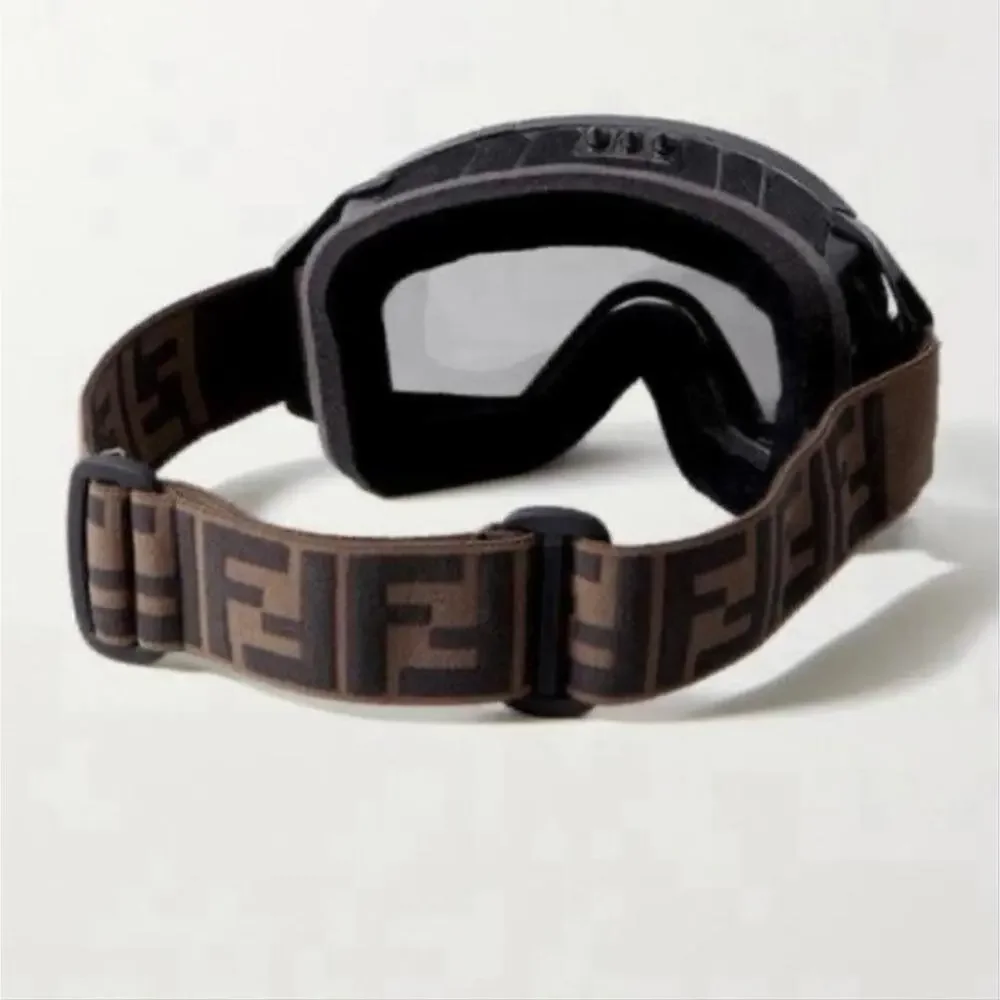 FENDI FF logo studded snow ski goggles